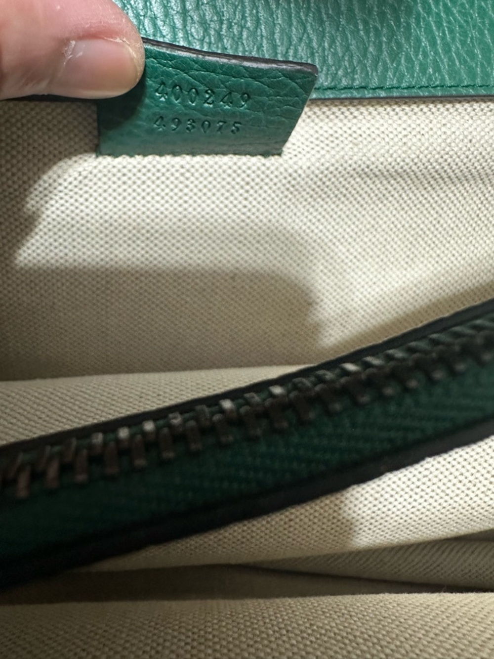 GUCCI ❤️🌟GREEN DIONYSUS W/ EMERALD STONES JEWELED TIGER HEAD FLAP BAG ⭐️ - Picture 13 of 15